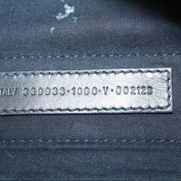 BALENCIAGA Tote Bag Canvas Black 339933 Auth bs10214 - Picture 11 of 16